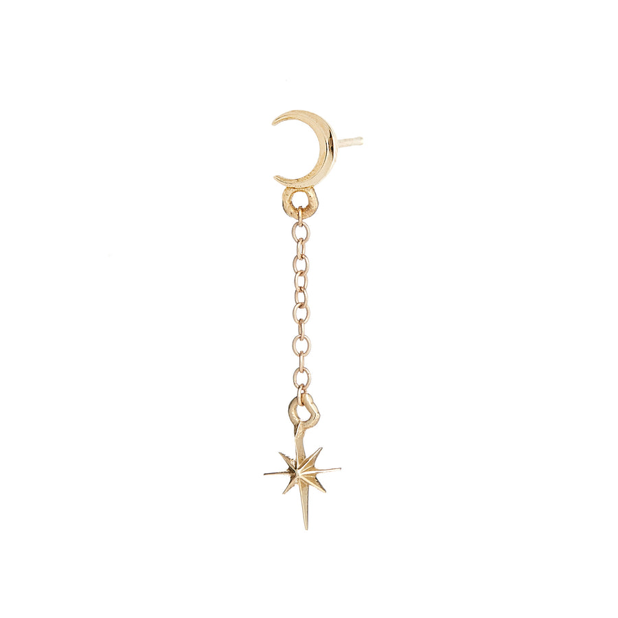 Itty Bitty Moon Star Dangle