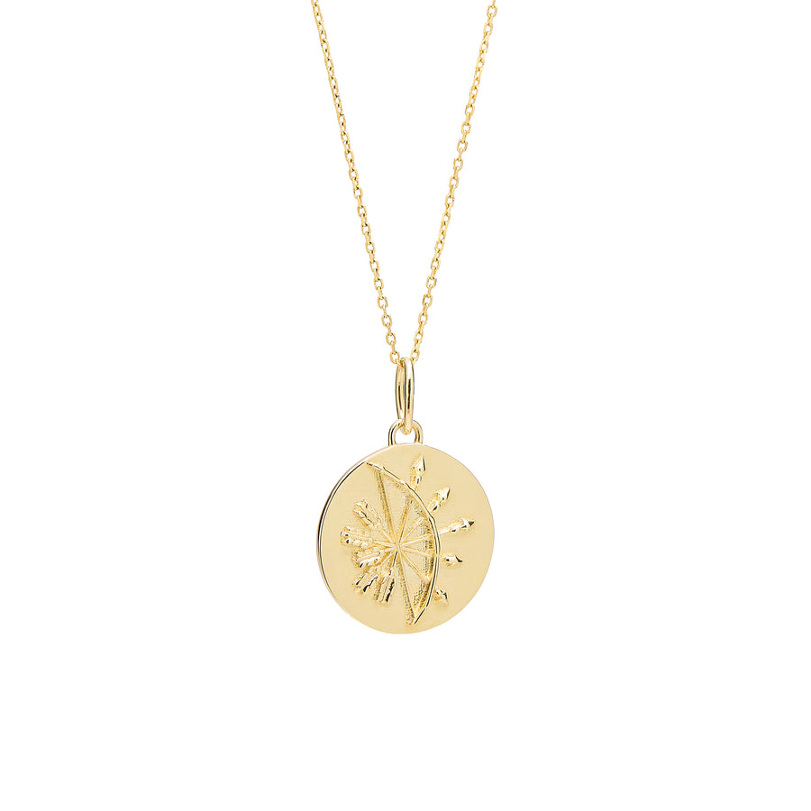 14k Solid Gold Mini Zodiac Pendants