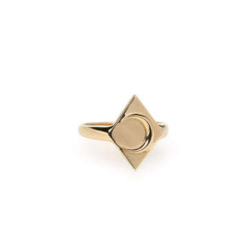 CRESCENT RING