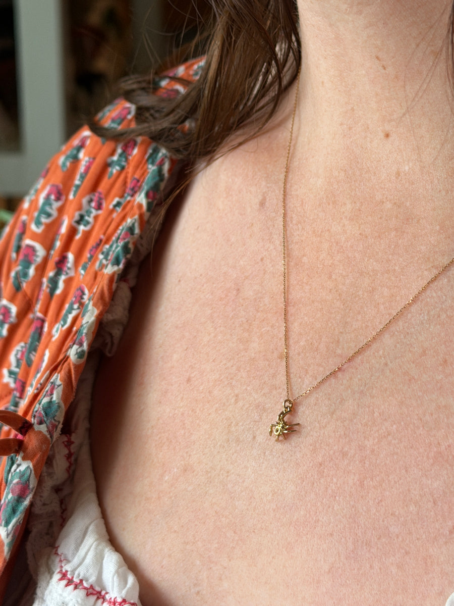Itty Bitty Spider Pendant
