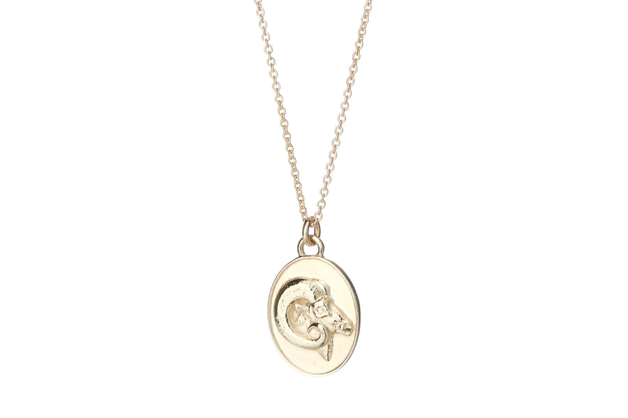 Solid Gold Zodiac Pendants