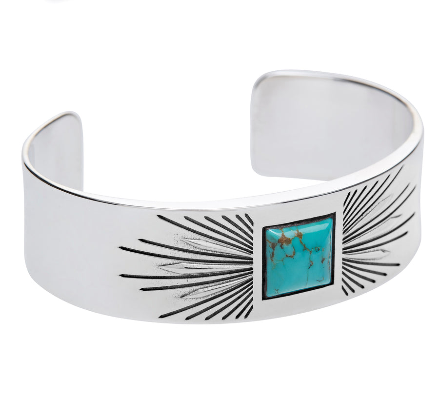 Sun Ray Turquoise Cuff