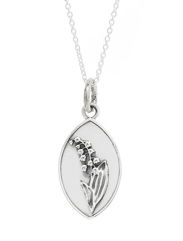 STERLING SILVER LILY OF THE VALLEY