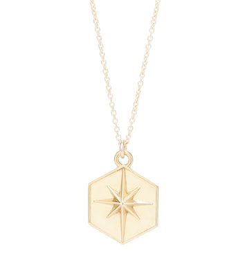 NORTHERN STAR HEXAGON PENDANT