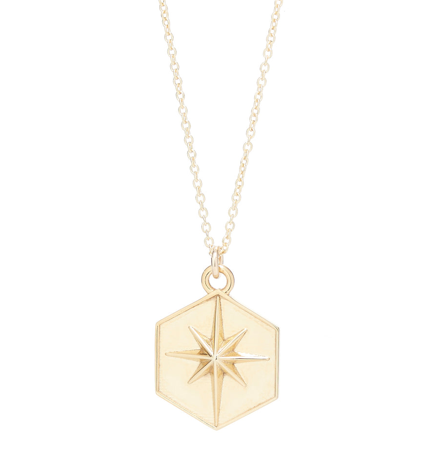 NORTHERN STAR HEXAGON PENDANT
