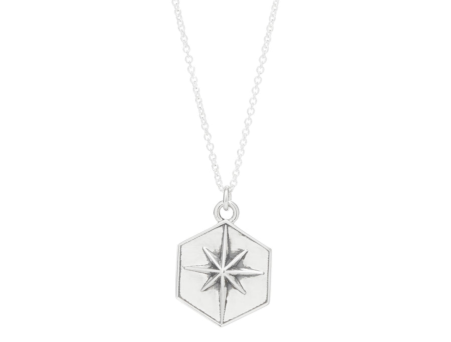 NORTHERN STAR HEXAGON PENDANT