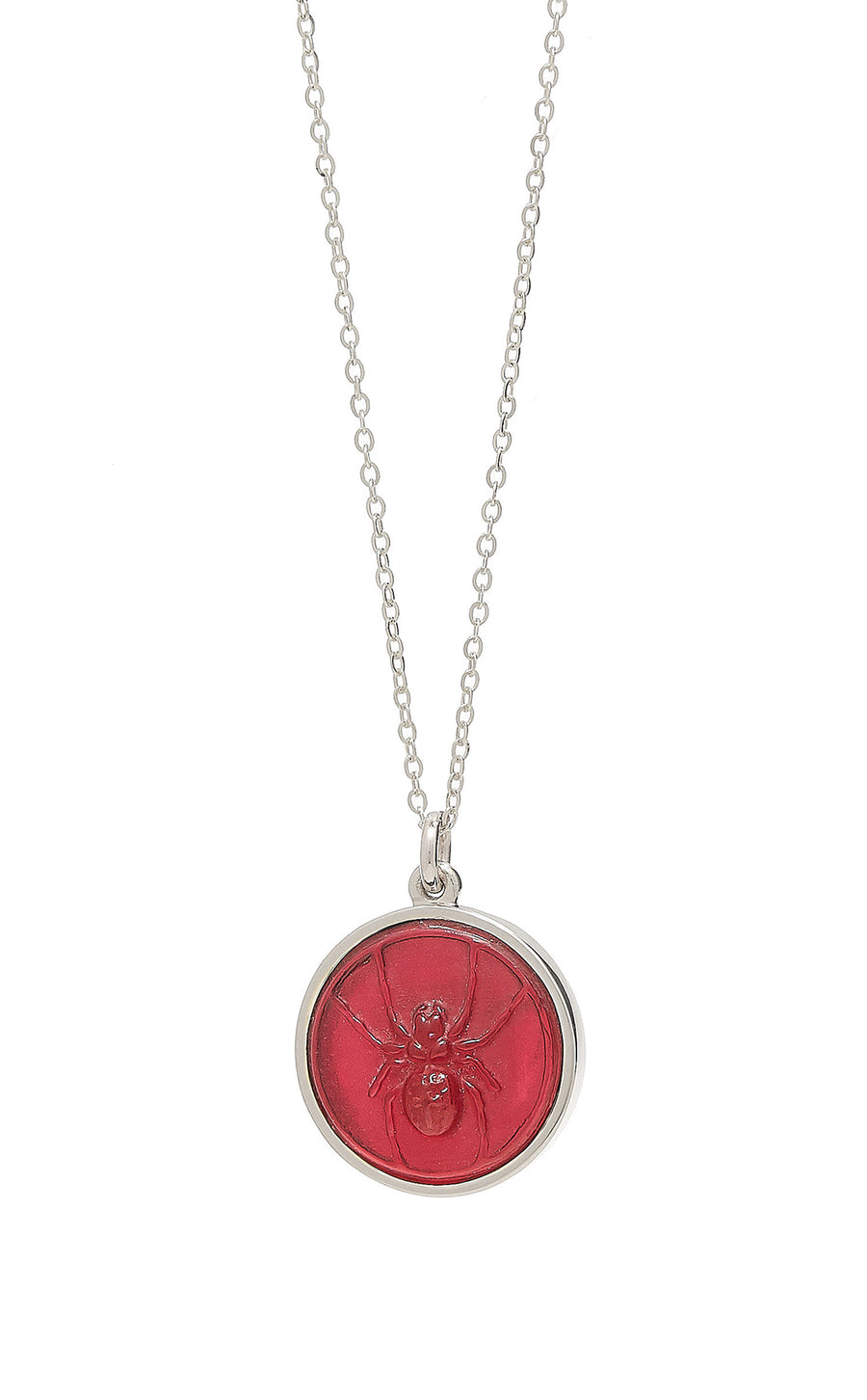 SPIDER RAISED INTAGLIO PENDANT
