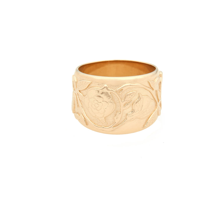 Rose Vine Cigar Band